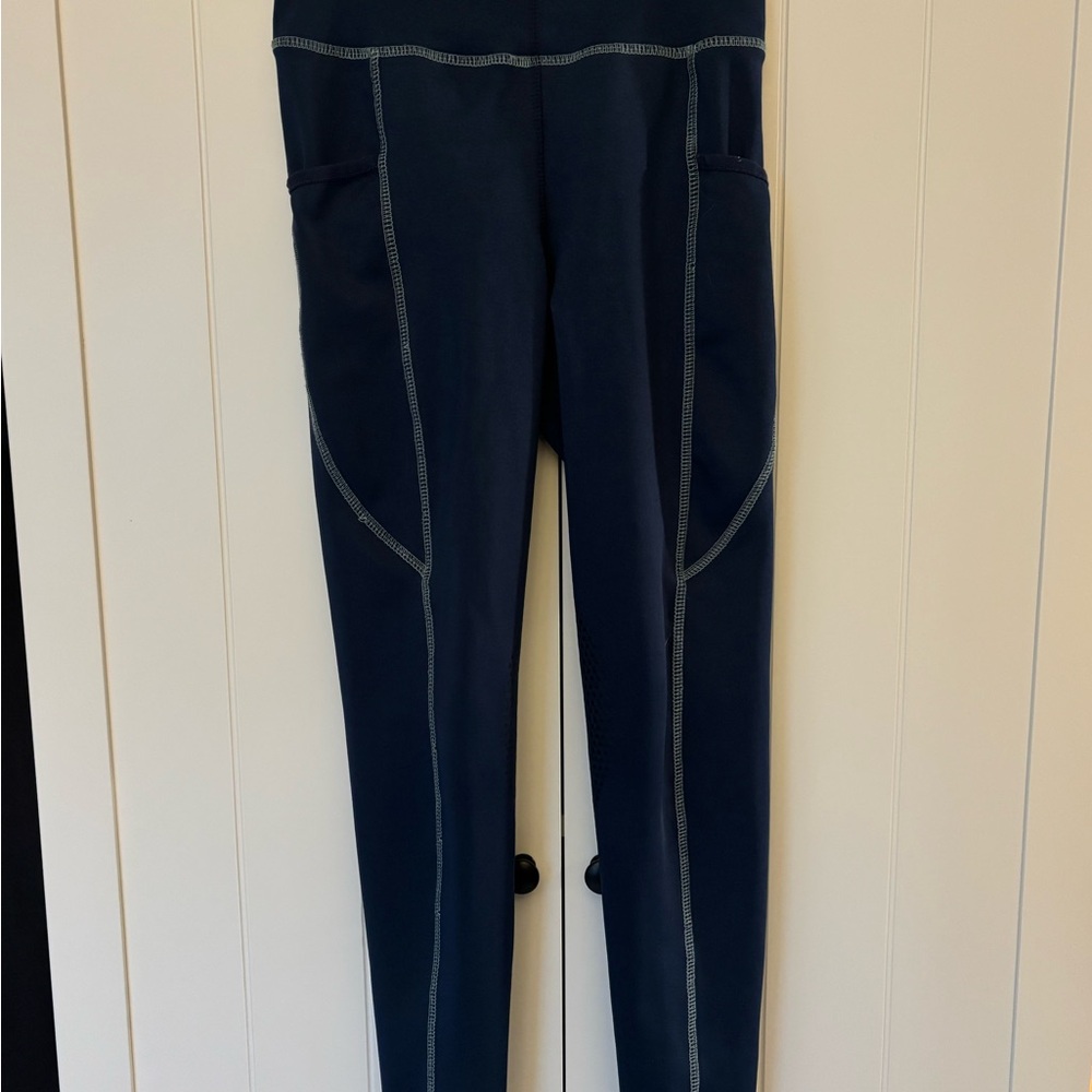 Navy Blue Girl’s Riding Sport Breeches